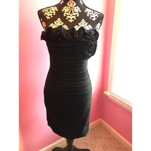 Little Black Strapless Dress
